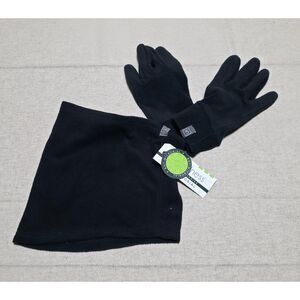 NWT UR Wellness Fleece Tech Friendly Gloves and Neck Warmer Set